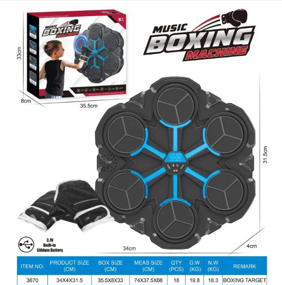 Electronic Boxing Target Machine – Bluetooth Music Training Game