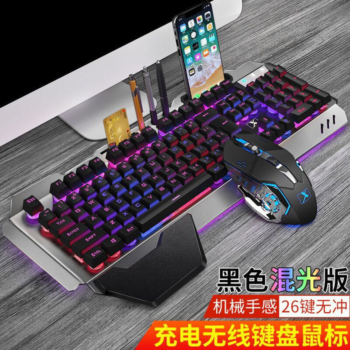 Xinmeng K680 Rechargeable Wireless Keyboard & Mouse Set