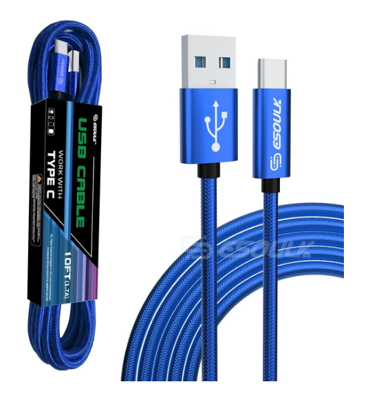 10FT USB-C Charging Cable – 1.7A