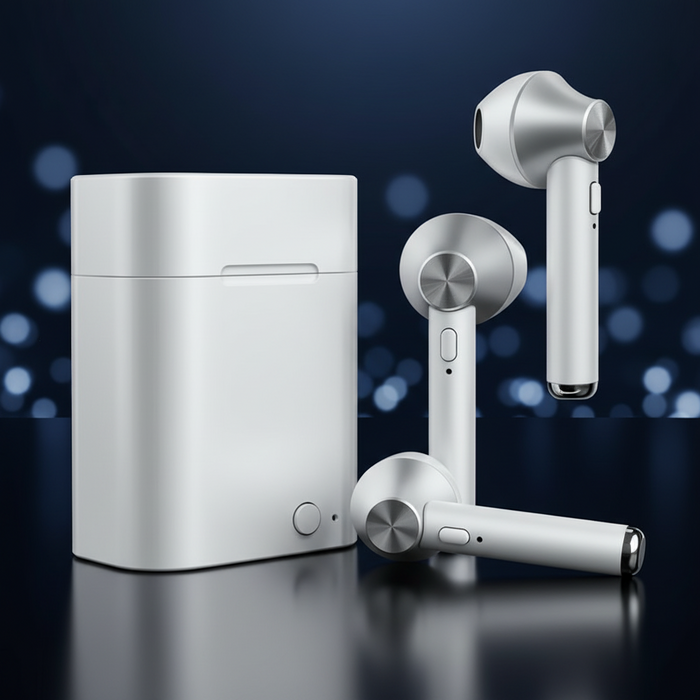 D012 TWS Wireless Bluetooth Earbuds with Charging Case