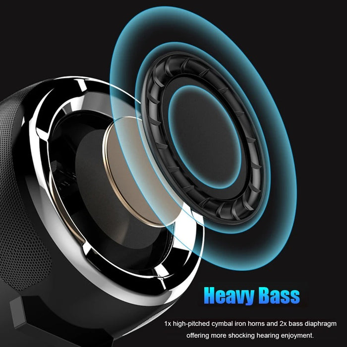 Altoparlante Bluetooth Portatile Anti-caduta con Subwoofer