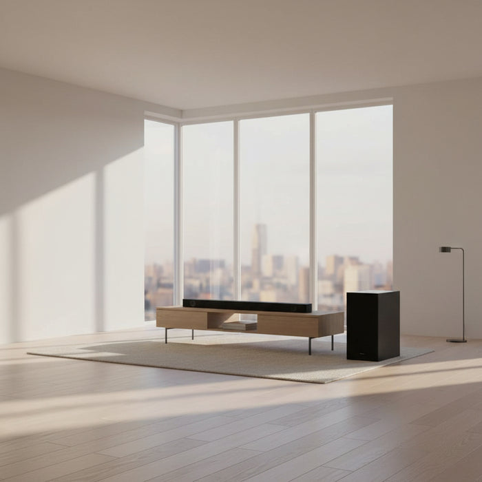 Soundbar Samsung 2.1Ch 360W con subwoofer wireless nero HW-B53M (ricondizionato)