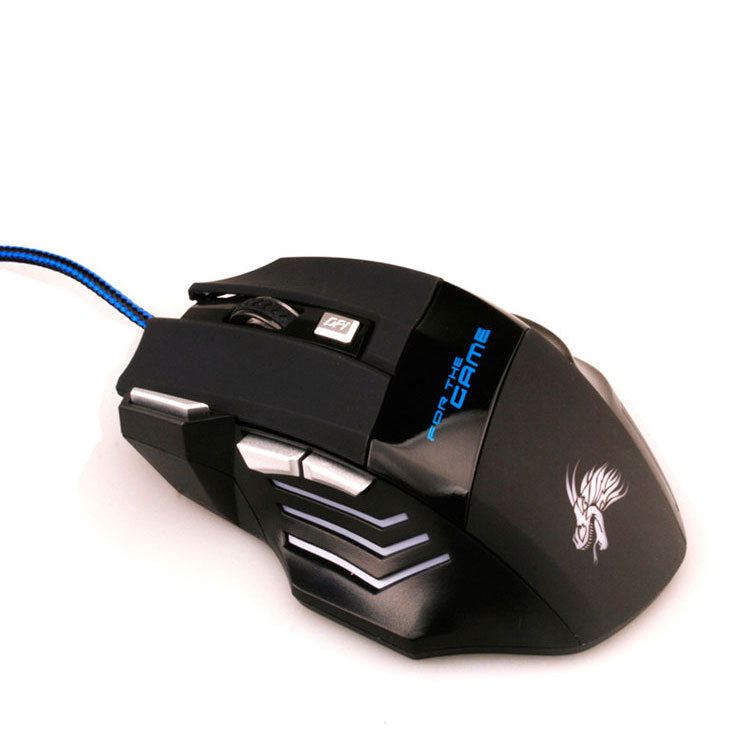 7-Color LED USB Wired Gaming Mouse