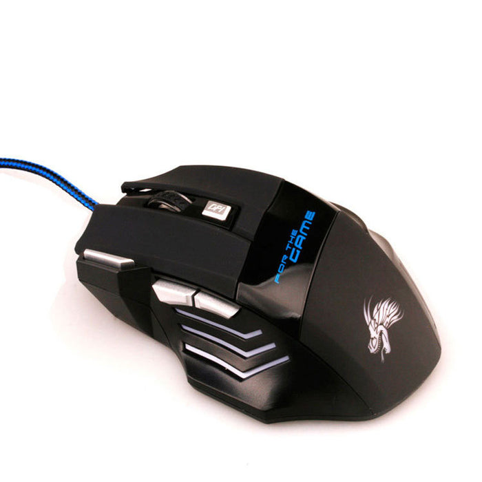 Scatena il tuo potenziale di gioco con il mouse gaming USB cablato a LED 7 colori! 🎮🖱️ #Gaming #Mouse #LED #USB