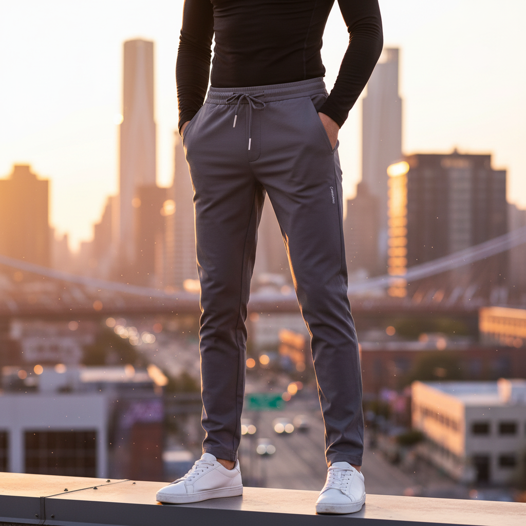 generic Next Day Delivery Items Prime Golf Pants Men Straight Fit Trousers Fashion Running Tapered Jogger Pants Summer Cool Ice Silk Men Clothes Breathable Dark Gray 4X-Large