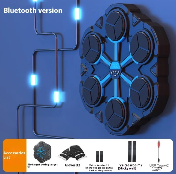 Electronic Boxing Target Machine – Bluetooth Music Training Game