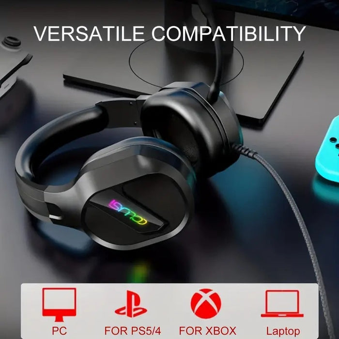 Pro Gamer Headset with Noise-Cancelling Mic