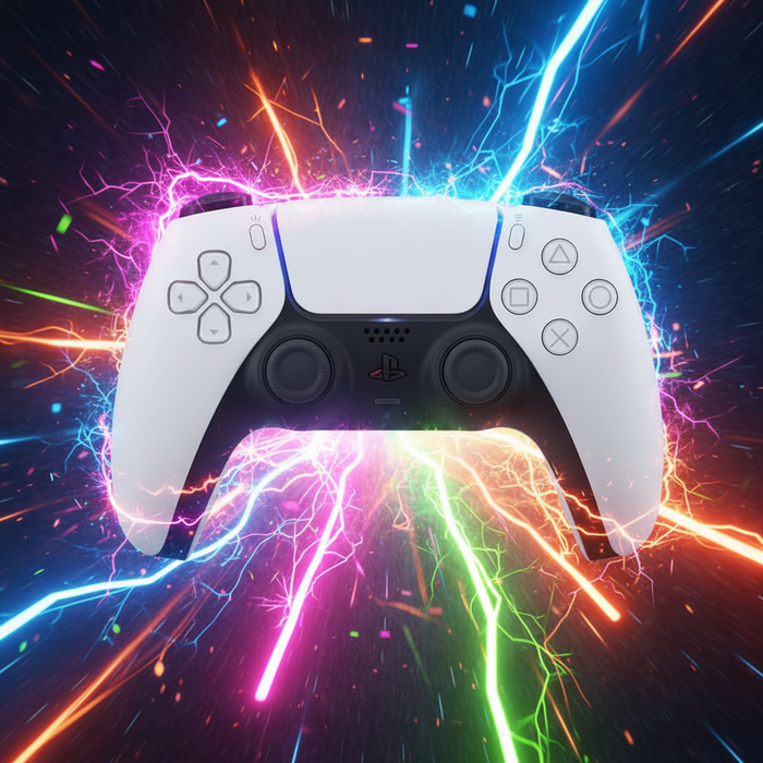Four-Motor PS5 Gamepad with Vibration