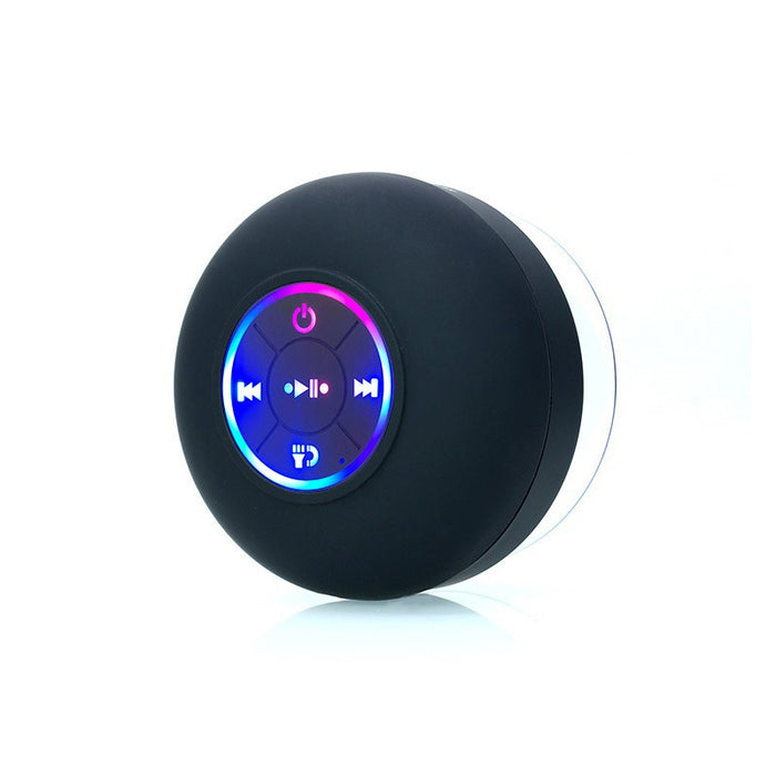 Waterproof LED Bluetooth Speaker with Suction Cup