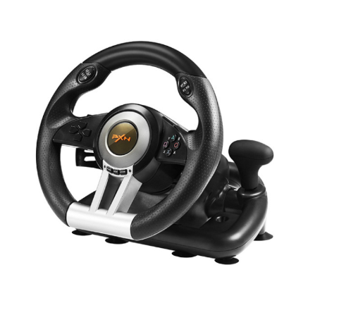 Racing Game Steering Wheel (Console Compatible)