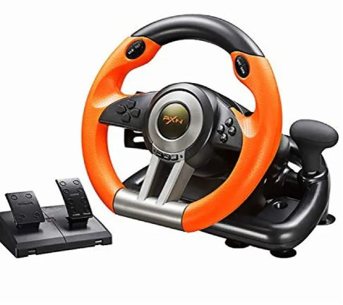 Racing Game Steering Wheel (Console Compatible)