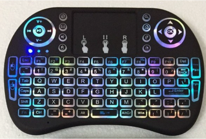 Smart TV Box with Mini Wireless Keyboard