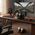 Lai Shida Racing Game Steering Wheel Compatible Game Console