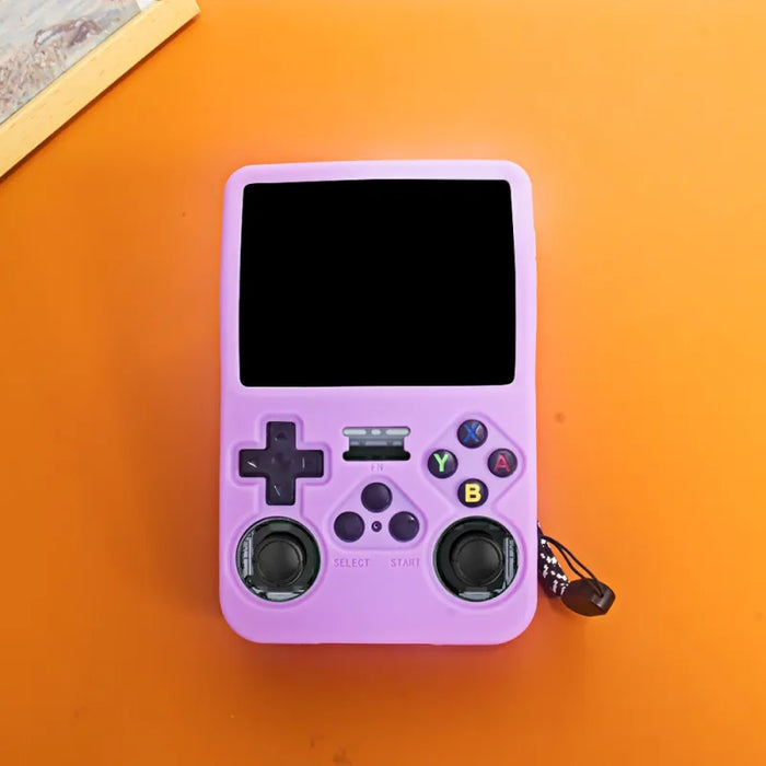 Handheld Game Machine Silicone Protective Cover Solid Color Simple Storage Box