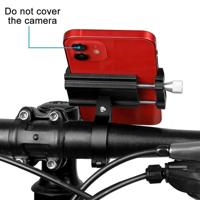 Aluminum Motorcycle & Bicycle Phone Holder – Handlebar Mount