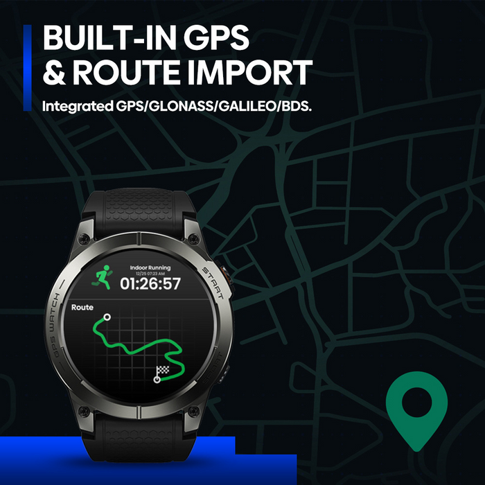 Smartwatch Sportivo con GPS ⌚️🏃‍♀️ #GPS #Posizionamento #Sport #SmartWatch