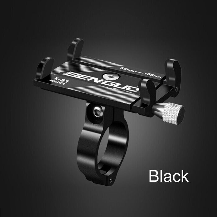 Aluminum Motorcycle & Bicycle Phone Holder – Handlebar Mount