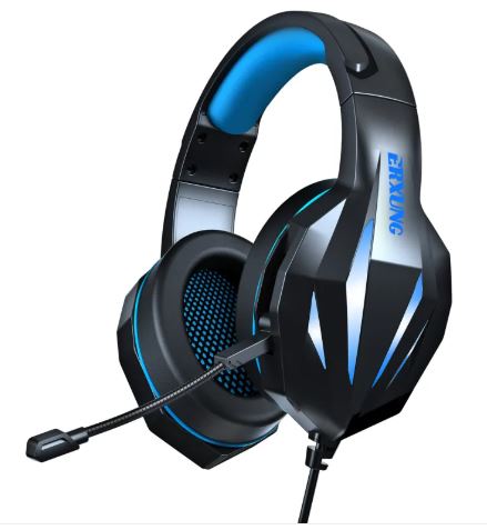 Cuffie da gioco luminose con cavo