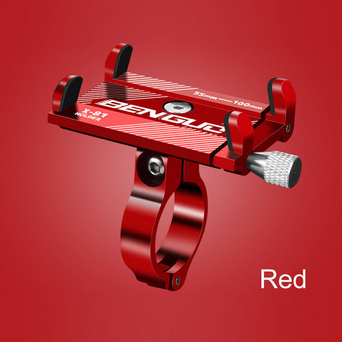 Aluminum Motorcycle & Bicycle Phone Holder – Handlebar Mount