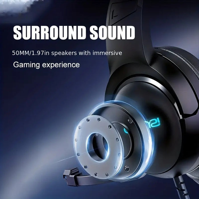 Pro Gamer Headset with Noise-Cancelling Mic