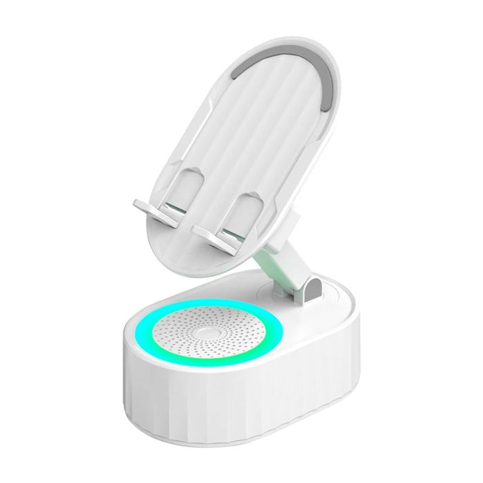 Supporto per telefono con altoparlante Bluetooth wireless (suono surround HD)