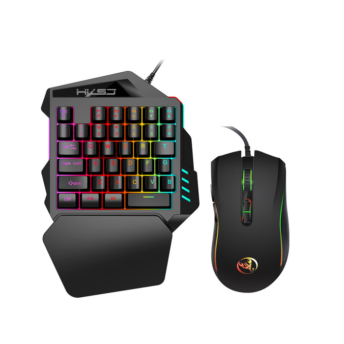 Set Tastiera Gaming a Una Mano