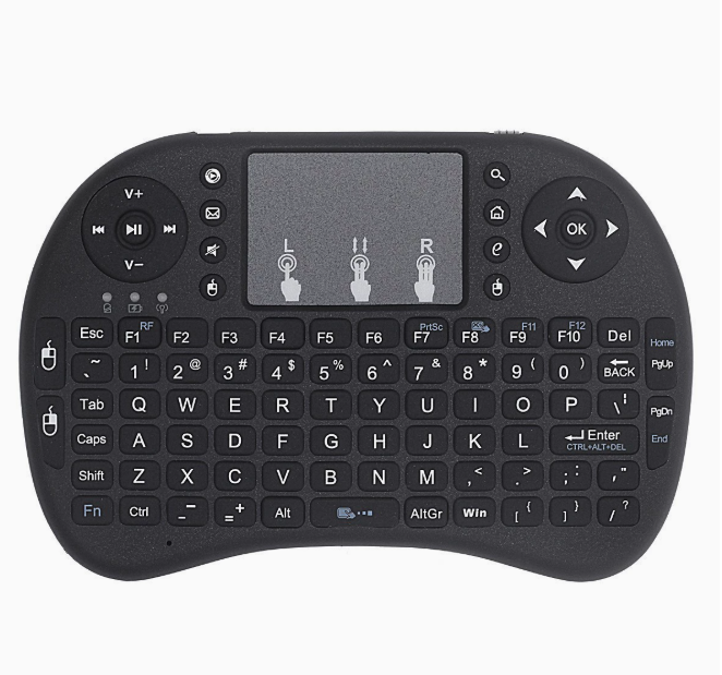 Smart TV Box with Mini Wireless Keyboard