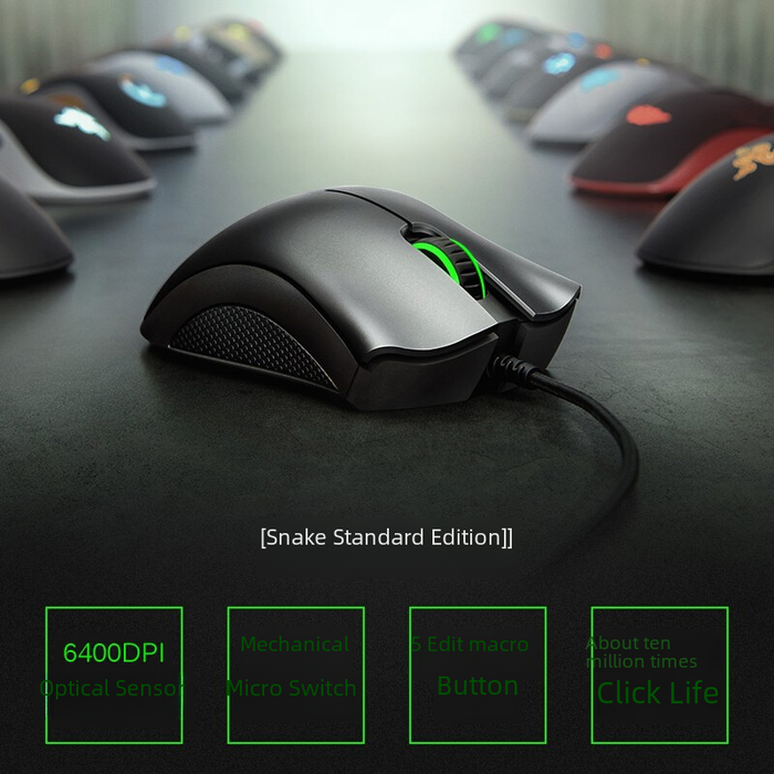 Razer Viper Standard Edition Wired Gaming Mouse 6400DPI