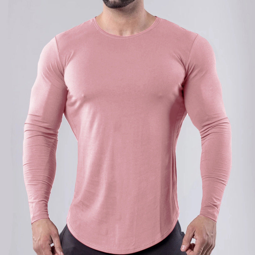 Muscle Brothers Long Sleeve Athletic T-Shirt for Men
