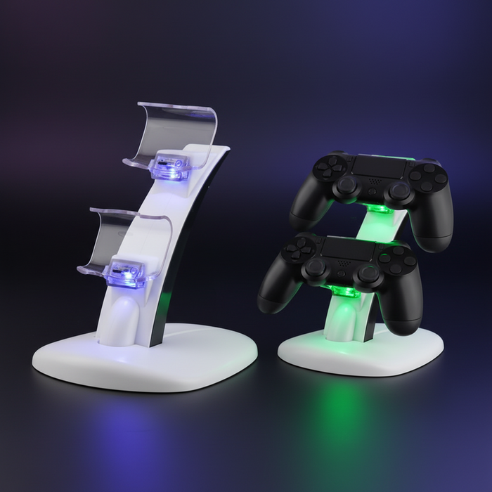 PS4 Controller Dual Charging Dock for Gaming Accessories