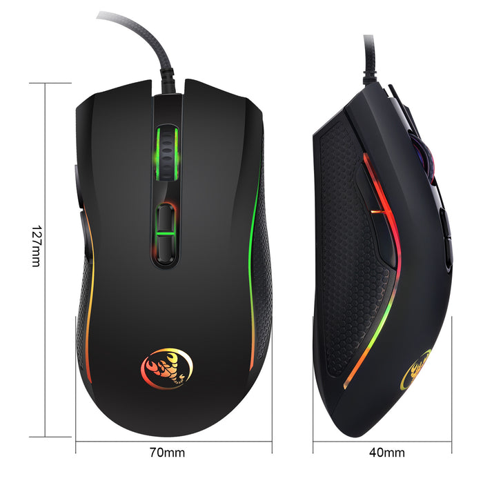 Fai salire di livello il tuo gioco eSports con questo mouse cablato RGB! 🎮🖱️ #Gaming #Mouse #eSports