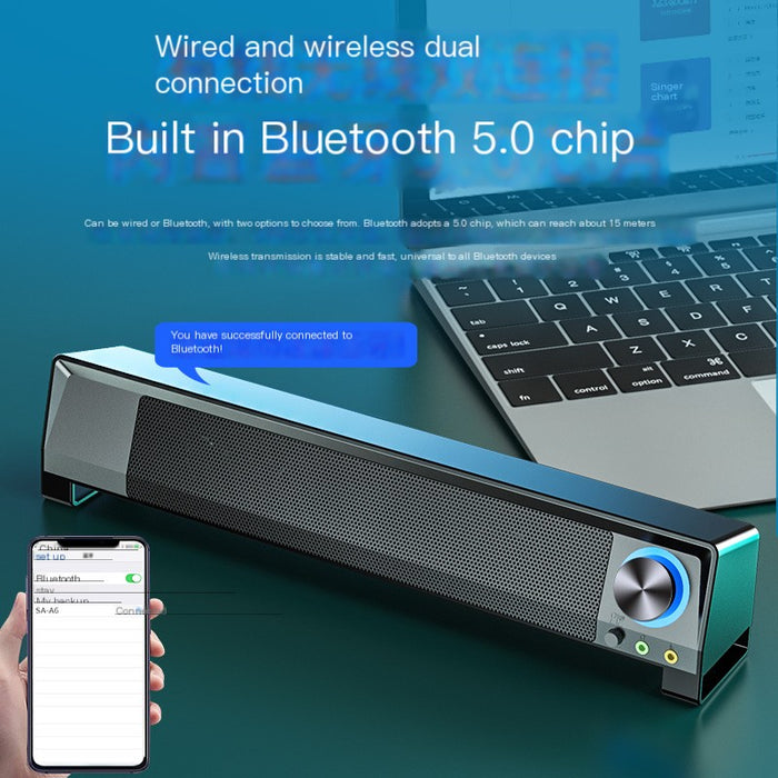 SADA Desktop Speakers with Microphone and Subwoofer