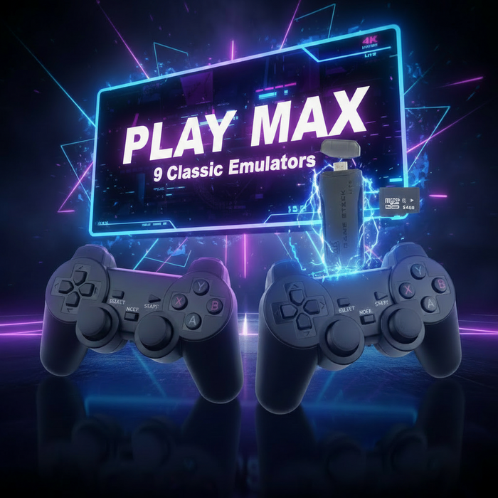 M8 Portable Gaming Console with Wireless Controllers (64GB)