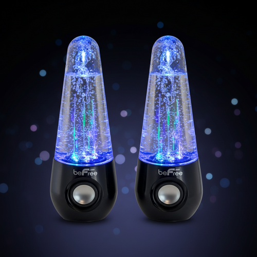beFree Sound LED Dancing Water Bluetooth Speaker