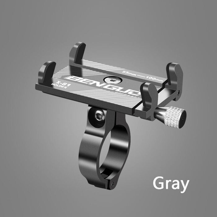 Aluminum Motorcycle & Bicycle Phone Holder – Handlebar Mount