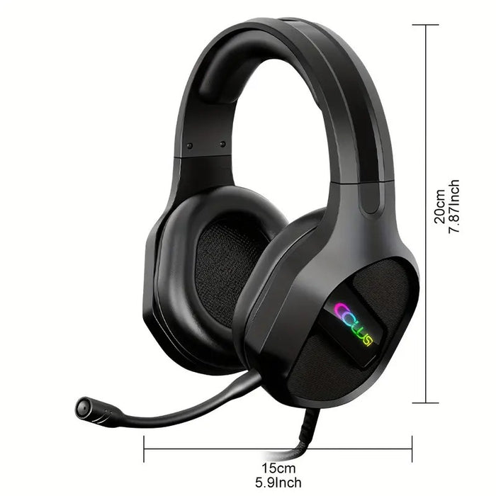 Pro Gamer Headset with Noise-Cancelling Mic