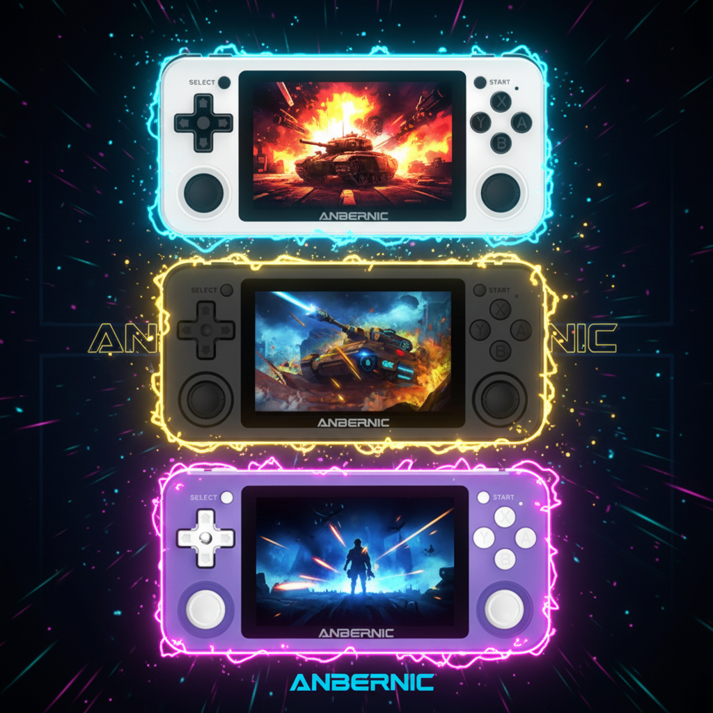 Handheld Gaming Console 3.5 inch Screen Retro Game Player