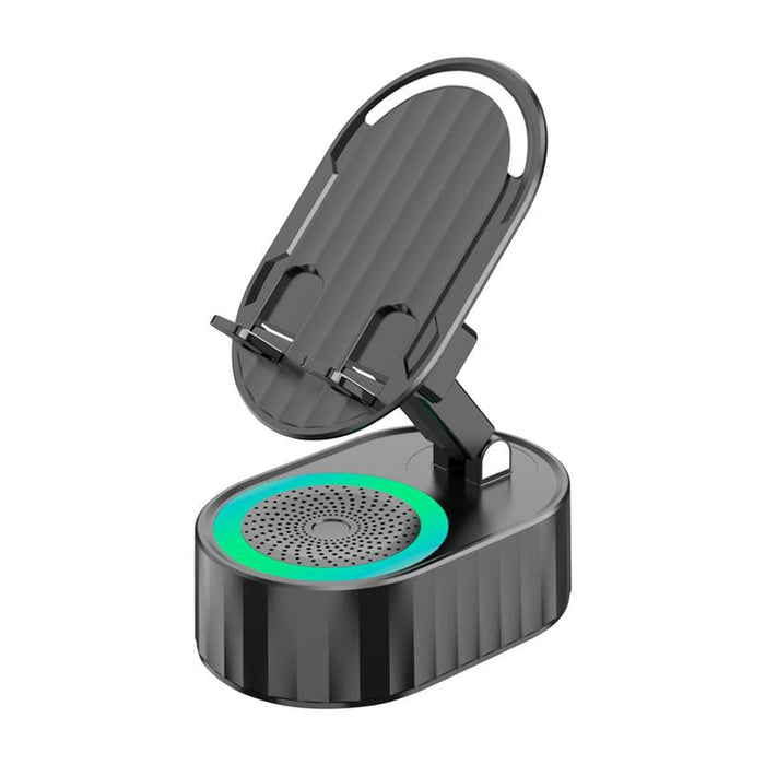 Supporto per telefono con altoparlante Bluetooth wireless (suono surround HD)