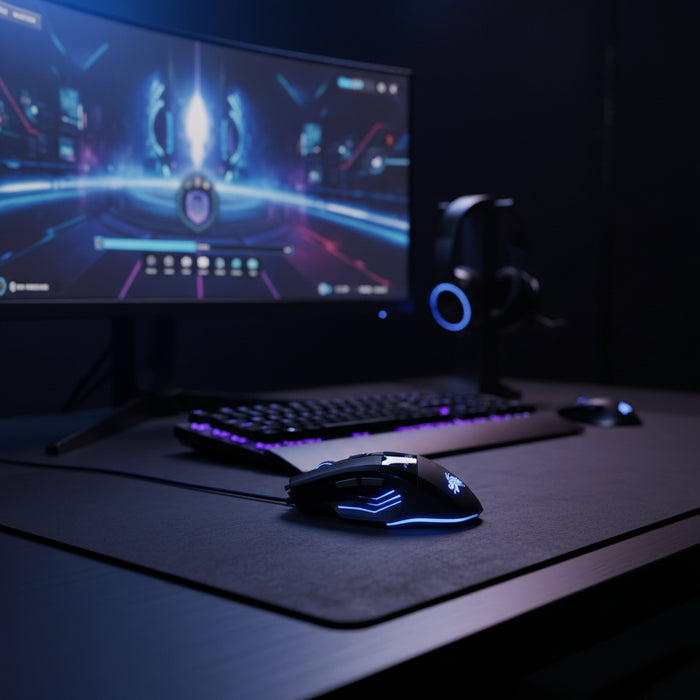 Scatena il tuo potenziale di gioco con il mouse gaming USB cablato a LED 7 colori! 🎮🖱️ #Gaming #Mouse #LED #USB