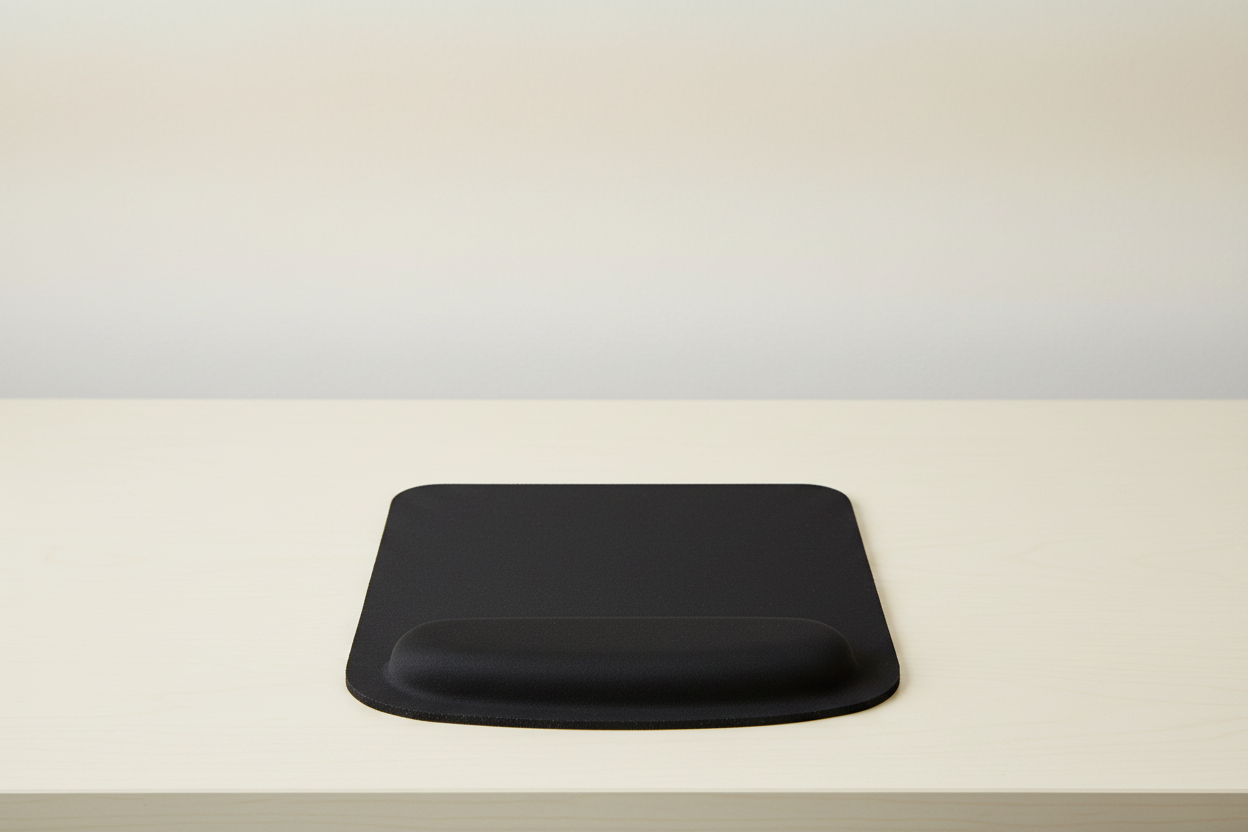 Oversized Non-Slip Gaming Mouse Pad with Pure Color Wristband