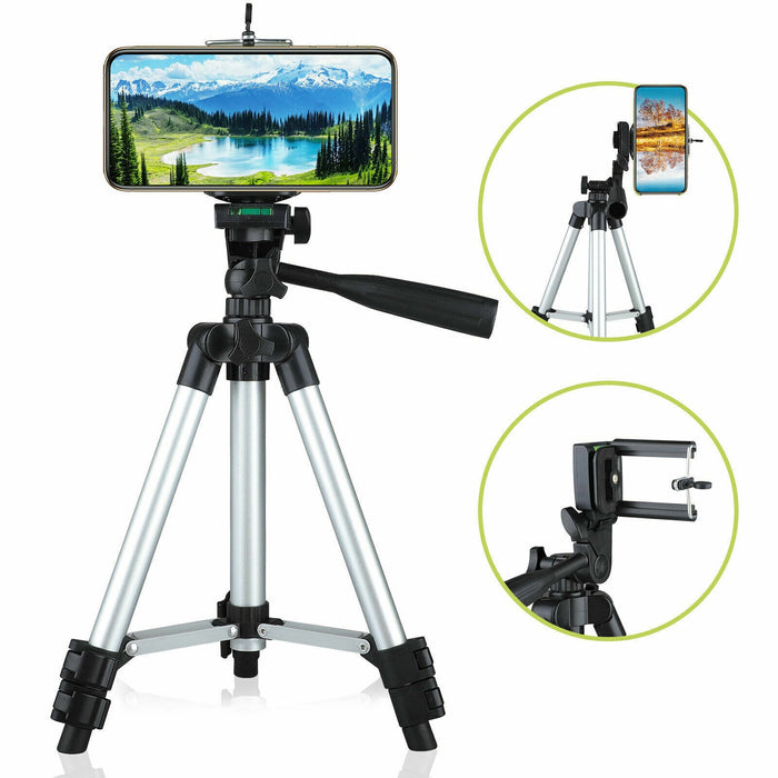Professional Camera Tripod Stand for Phones (with Bag)