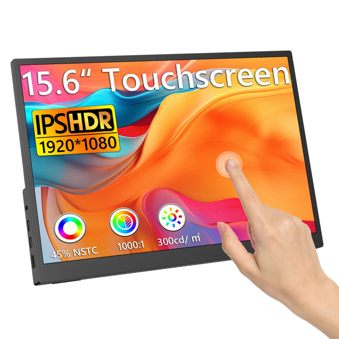 Viyivwine 15.6" Portable Touchscreen Monitor (1080P, HDR)